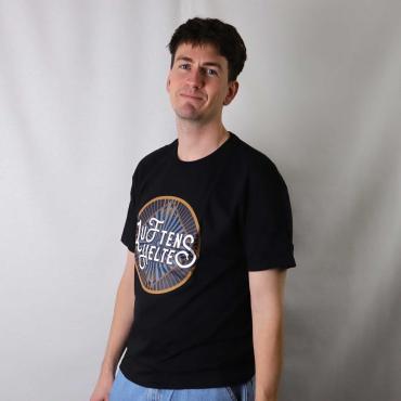 Logo t-shirt, sort