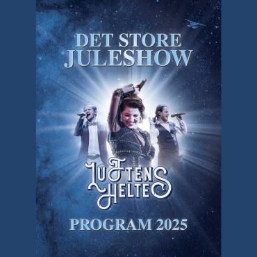 Det Store Juleshow 2025 program (restparti)