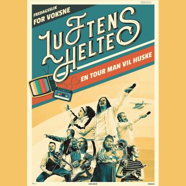 En Tour Man Vil Huske - Tourplakat (A2)